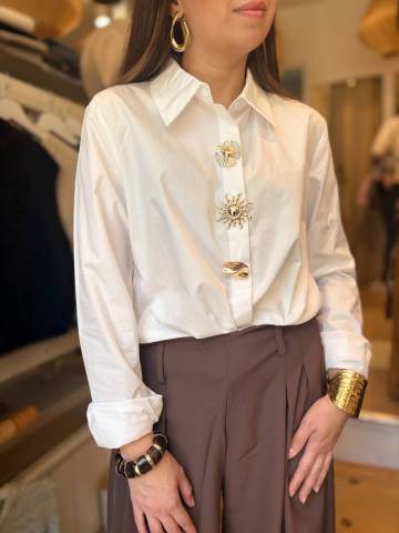 Chemise Soleil - Blanc